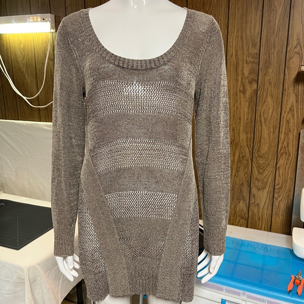 EUC Iris setlakwe sweater or swim cover up-size small